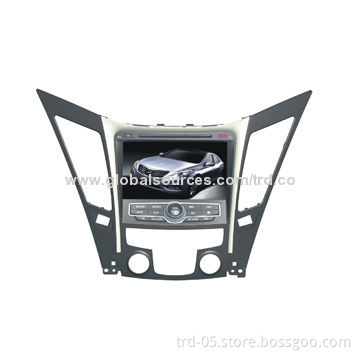 In-dash 2-DIN DVD and GPS Player with 8'' Touchscreen, TV/Bluetooth/iPod/Rear Camera, for Hyundai